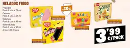 AhorraMas Helados frigo oferta