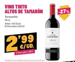 AhorraMas altos de tamaron tempranillo oferta