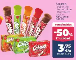 La Sirena Calippo Super Mix Lemon Lime Strawberry oferta