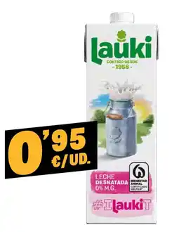 AhorraMas Lauki leche desnatada oferta