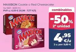 La Sirena Maxibon cookie o red cheesecake oferta
