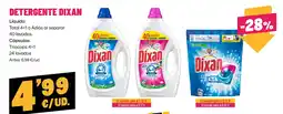 AhorraMas Dixan detergente oferta