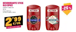 AhorraMas Old Spice desodorante stick captain o deep sea oferta