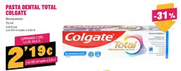 AhorraMas Colgate pasta dental total blanqueador oferta