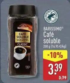 ALDI Barissimo - café soluble oferta