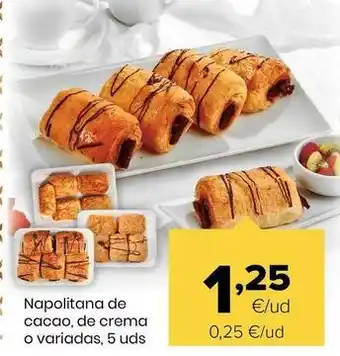 Napolitana de cacao