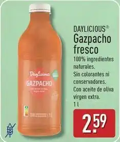 ALDI Daylicious - gazpacho fresco oferta