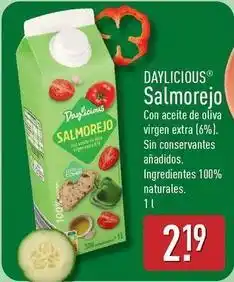 ALDI Daylicious - salmorejo oferta
