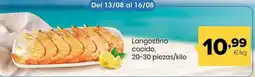 Autoservicios Familia Langostino cocido oferta