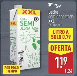ALDI Leche semidesnatada xxl oferta