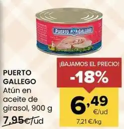 Autoservicios Familia Puerto gallego - atun en aceite de girasol oferta