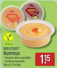 ALDI Daylicious - hummus oferta