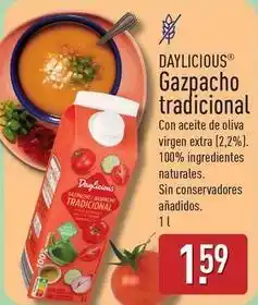 ALDI Daylicious - gazpacho tradicional oferta