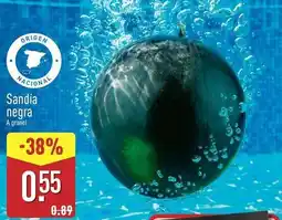 ALDI Sandía negra oferta