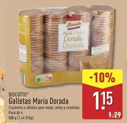 ALDI Biscotto - galletas maria dorada oferta