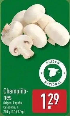 ALDI Champiñones oferta