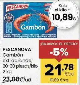 Autoservicios Familia Pescanova - gambon extragrande oferta