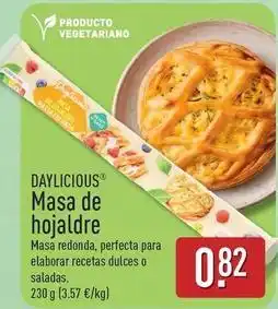 ALDI Daylicious - masa de hojaldre oferta