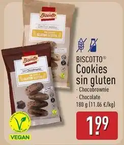 ALDI Biscotto - cookies sin gluten oferta