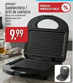 ALDI Ambiano - sandwichera oferta