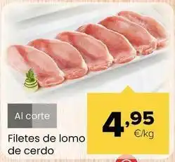 Autoservicios Familia Filetes de lomo de cerdo oferta