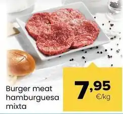 Autoservicios Familia Burger meat hamburguesa mixta oferta