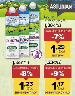 Autoservicios Familia Central lechera asturiana - leche sin lactosa desnatada oferta