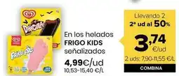 Autoservicios Familia Frigo - helados kids oferta