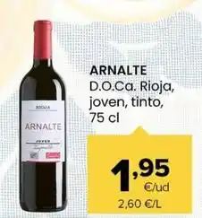 Autoservicios Familia Arnalte - d.o.ca. rioja, joven, tinto oferta