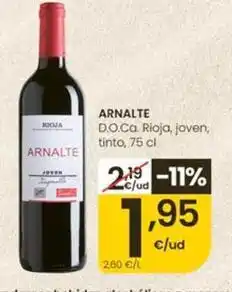 Arnalte - d.o.ca. rioja, joven, tinto