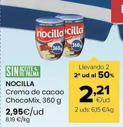 Autoservicios Familia Nocilla - crema de cacao chocomix oferta