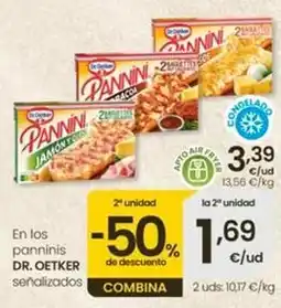 Eroski Dr oetker - en los panninis oferta