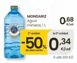 Eroski Mondariz - agua mineral oferta
