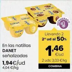 Autoservicios Familia Danone - natillas danet oferta