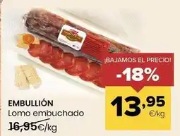 Autoservicios Familia Embullión - lomo embuchado oferta
