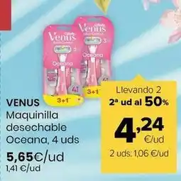 Autoservicios Familia Venus - maquinilla desechable oceana oferta