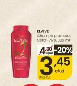 Eroski Elvive - champu protector color-vive oferta