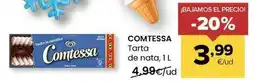 Autoservicios Familia Comtessa - tarta de nata oferta