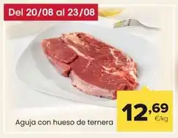 Autoservicios Familia Aguja con hueso de ternera oferta