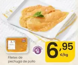 Eroski Filetes de pechuga de pollo oferta