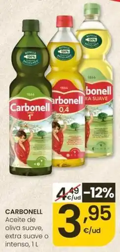 Eroski Carbonell - aceite de oliva suave, extra suave o intenso oferta