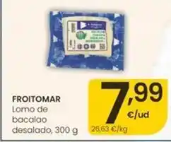 Eroski Froitomar - lomo de bacalao desalado oferta