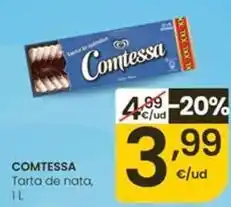 Eroski Comtessa - tarta de nata oferta