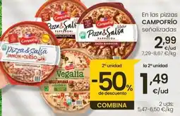 Eroski Campofrío - pizzas oferta