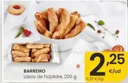 Eroski Barreiro - lazos de hojaldre oferta