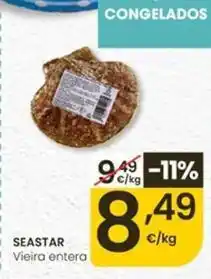 Eroski Seastar - vieira entera oferta