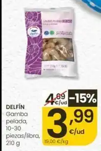 Eroski Delfín - gamba pelada oferta