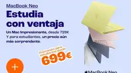 PC Componentes Mac - book neo estudio con ventaja oferta