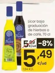 Eroski O'rexidor - licor baja graduación de hierbas oferta