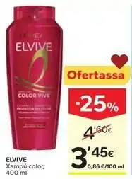 Caprabo Elvive - xampu color oferta